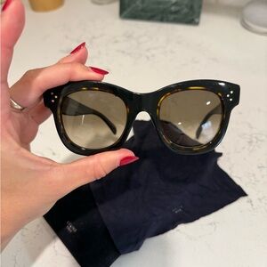 Celine tortoise shell Sunglasses